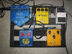 closeup of the pedals